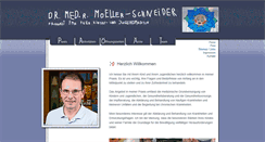 Desktop Screenshot of praxismoeller.ch